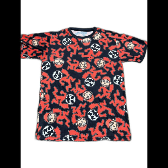 Unbranded Other - Insane Clown Posse ICP T-Shirt Medium Graphic AOP Juggalo Red